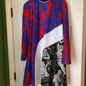 Designed Carven multi colored dress